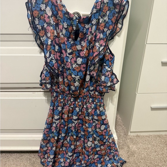 Floral Ruffle Dress - Picture 2 of 3
